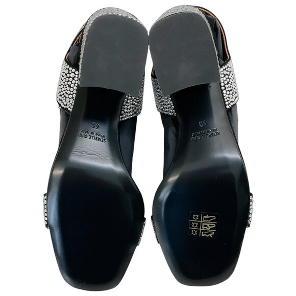 Laurence Dacade Silver Strass Sandra Sandals - Picture 15 of 15